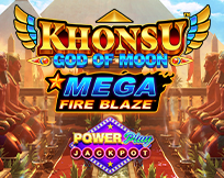 Mega Fire Blaze: Khonsu God of Moon PowerPlay Jackpot